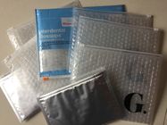 Zipper Design Bubble Package Envelope Glossy Surface With VMPET And PE Material